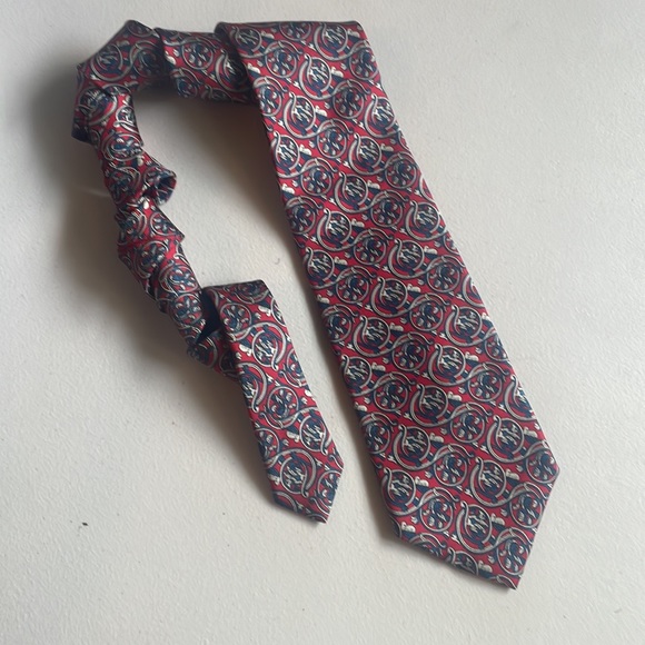 Bert Pulitzer silk tie made in the USA - Picture 4 of 8